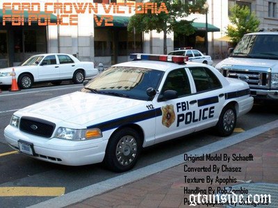 2003 Ford Crown Victoria FBI Police V2